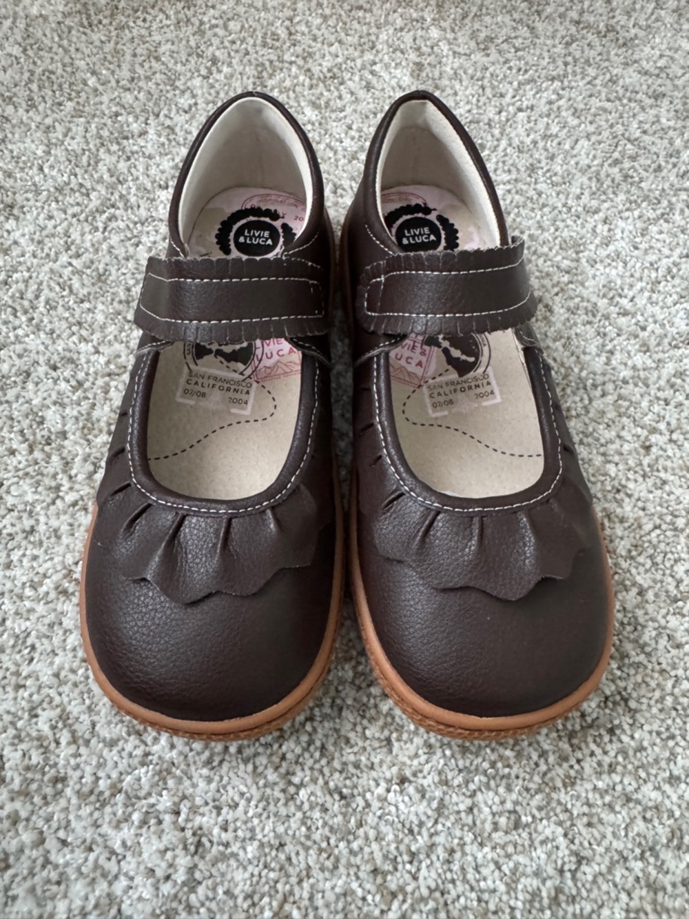 Livie & Luca Leather Mary Jane Shoes